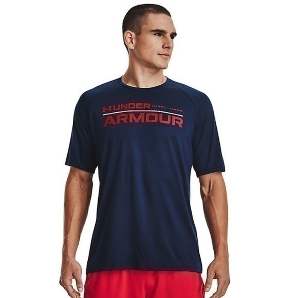 ❤️FINAL PRICE❤️NWT. UNDER ARMOUR Men’s Wordmark Tech 2.0 Top